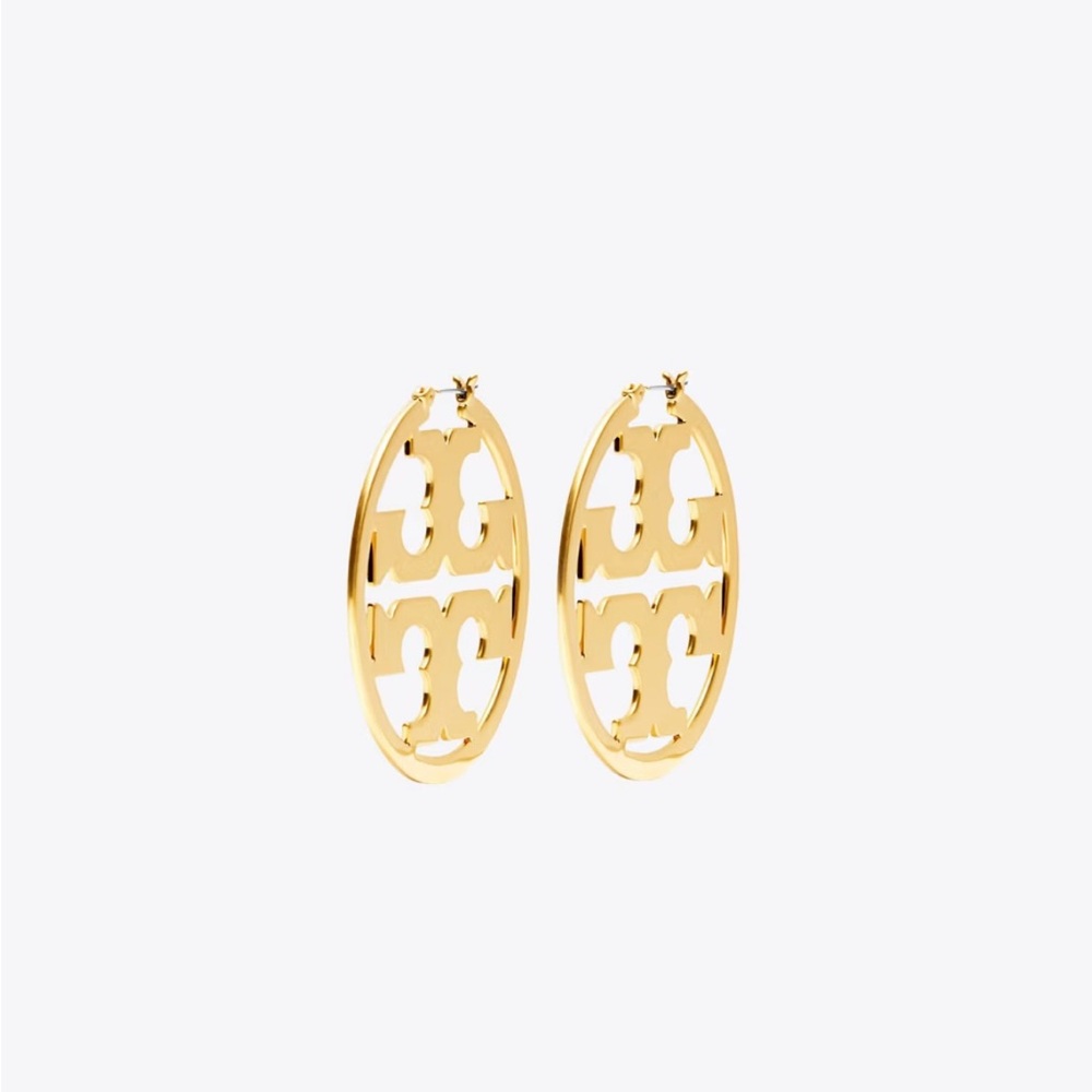 Tory Burch Miller Hoop Earrings